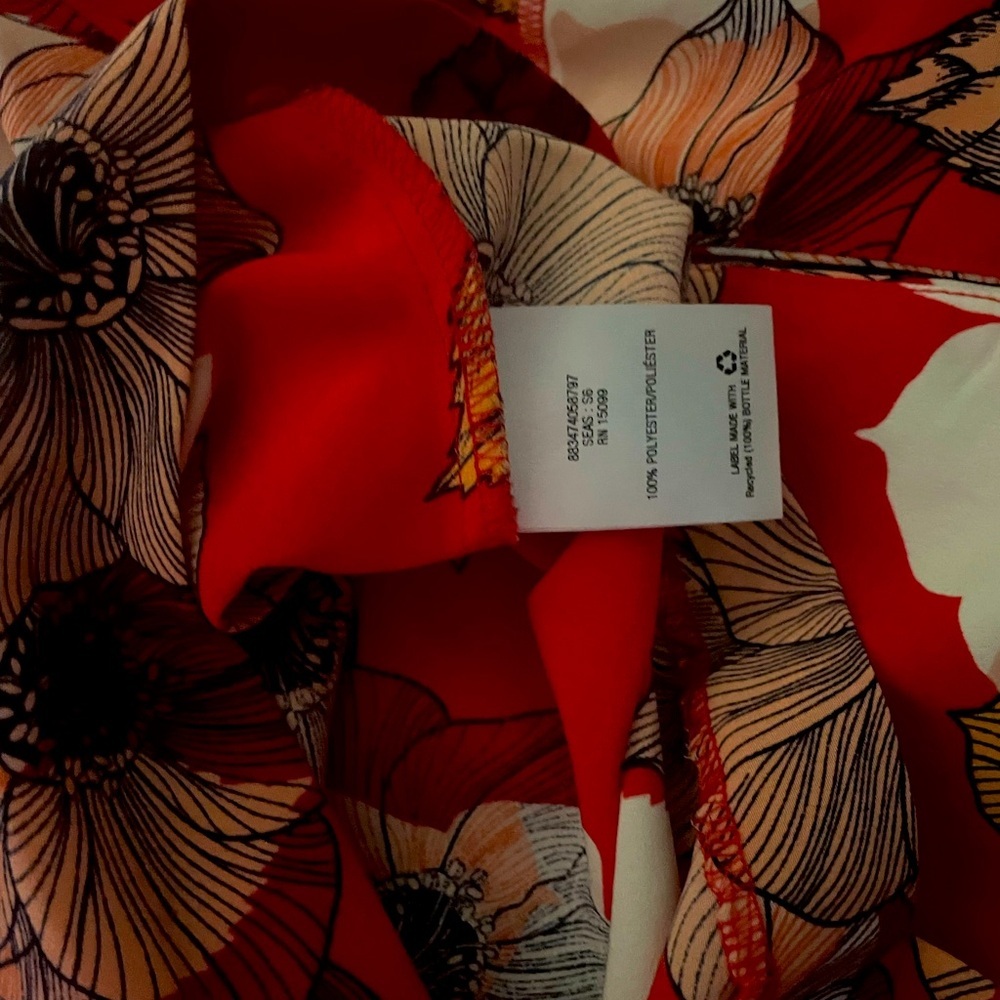 NWOT! Floral Print School Work Cottagecore All Seasons Waist Flattering - Picture 6 of 9
